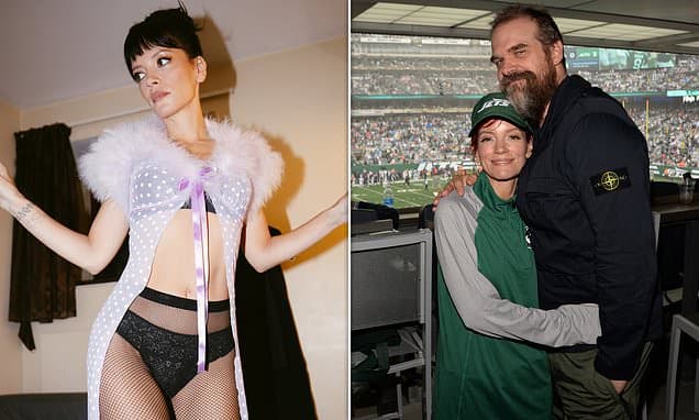 Lily Allen says her West End Girl album gives a voice to those 'pulled into non monogamous relationships when they didn't choose to' after being inspired by ex David Harbour's infidelities