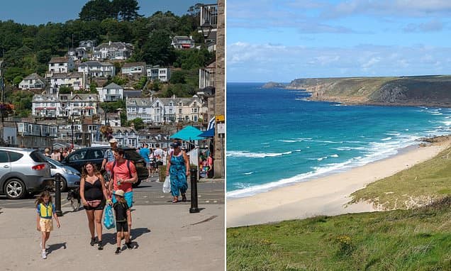 Cornwall locals who branded tourists 'ants' are now desperate for them to return - as restaurants, hotels and pubs are left on the brink by Labour's skyrocketing rates