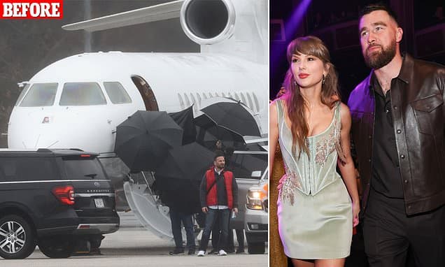Taylor Swift's extraordinary measures to hide her private jet: Photos reveal $15 million makeover and secret new airborne identity to avoid detection