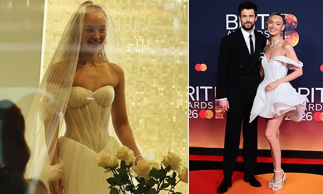 As Jack Whitehall weds ex-glamour model Roxy: Downtown Abbey meets Eastenders... it can only be the celebrity wedding of the year!