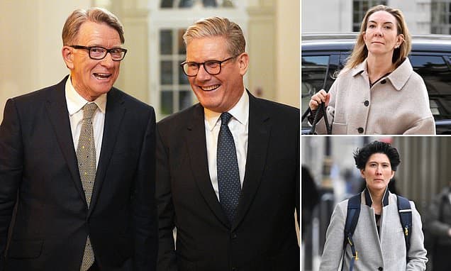 Starmer's two top aides knew about Mandelson scandal WEEKS ago as Prime Minister is urged to take responsibility and resign