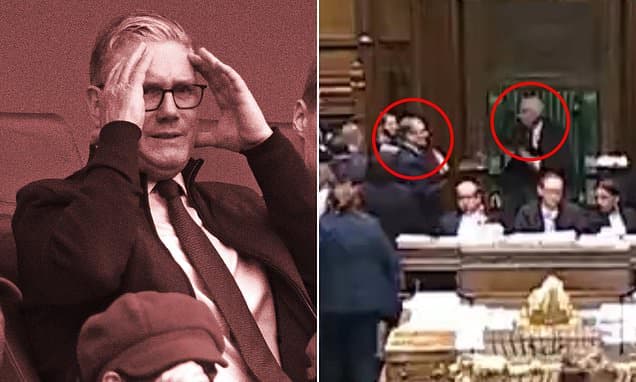 Starmer's week from hell: Another devastating slapdown by Trump, a public spat with the Speaker in Commons... and now he faces a crisis that could see him forced out of No 10