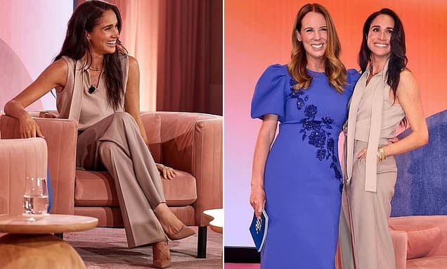 Meghan tells £1,700-a-head superfans 'I've spent all my life investing in women, can I finally invest in me?' on money-spinning Australia trip