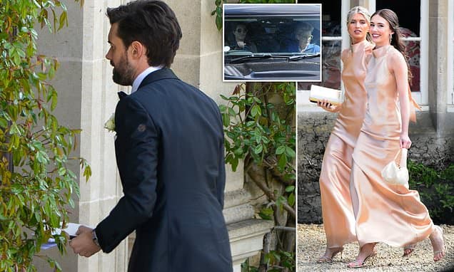 Jack Whitehall arrives at Cotswolds country manor as he prepares to tie the knot with Roxy Horner in £250,000 extravaganza