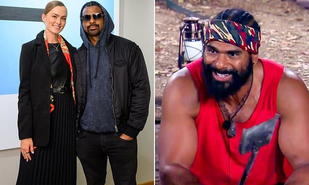 I'm A Celeb star David Haye's girlfriend Sian Osborne hits back at claims he is a 'misogynist' as she insists his comments about her 'having the personality of a proper ugly bird' is 'a big compliment'