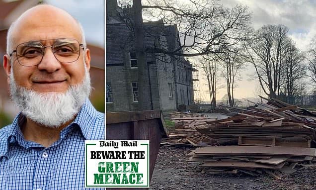 Green Party candidate's property firm convicted of 'environmental vandalism' after illegally burning building site waste to save money
