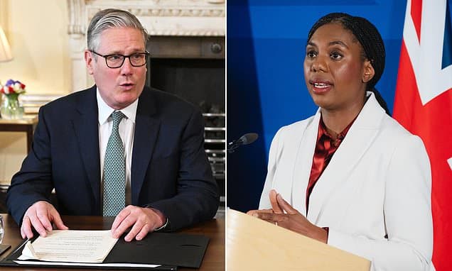 Tories threaten showdown in the Commons if Starmer won't come clean about Mandelson vetting fiasco - as Kemi sets deadline for PM to release all information about his appointment as US ambassador