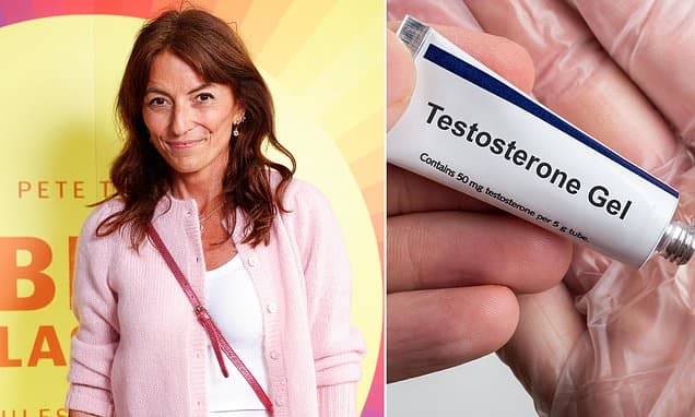 Davina McCall effect sparks 800 per cent rise in women on testosterone to boost libido during menopause - but experts warn the popular claims may be 'misleading'