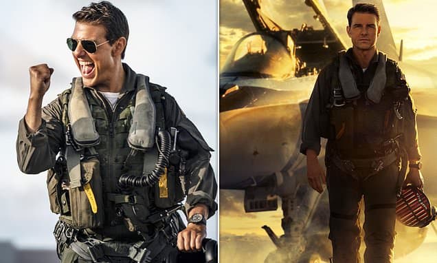 Tom Cruise set to pocket Hollywood's biggest-ever payday with £100million deal to return as Maverick in Top Gun 3