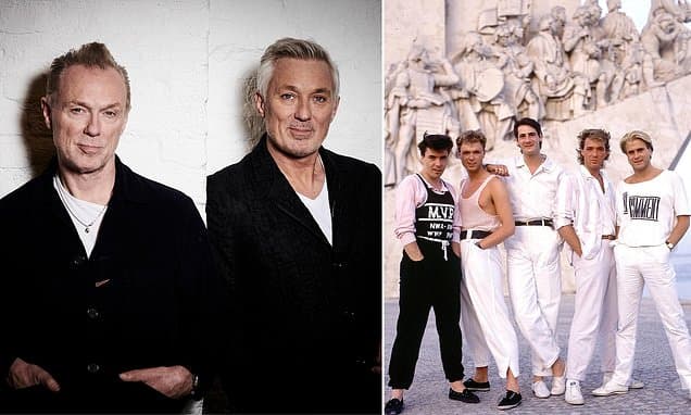 Spandau Ballet set for a comeback as New Romantic pin-ups in talks over reunion tour - with full original line-up including former EastEnders star Martin Kemp