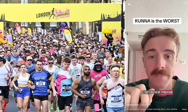 Runners using AI chatbots as personal trainers are warned they are putting themselves at risk by using 'dangerous' training plans