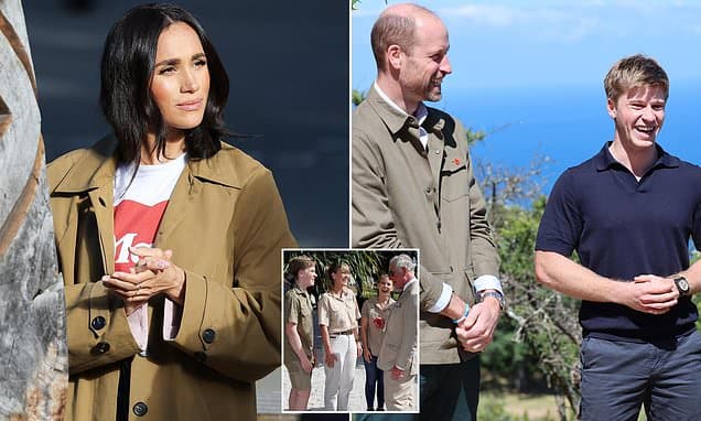 Meghan Markle 'was snubbed by Irwin family during Australian tour because they're loyal to William'
