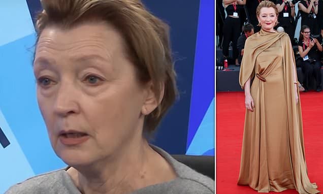 Lesley Manville is blasted as 'out of touch' and 'pretentious' for claiming theatre-goers are 'insulting' actors by taking photos during curtain call