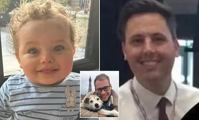 Teacher, 37, murdered 13-month-old boy he was in process of adopting with his boyfriend after 'sinister' campaign of abuse, court hears