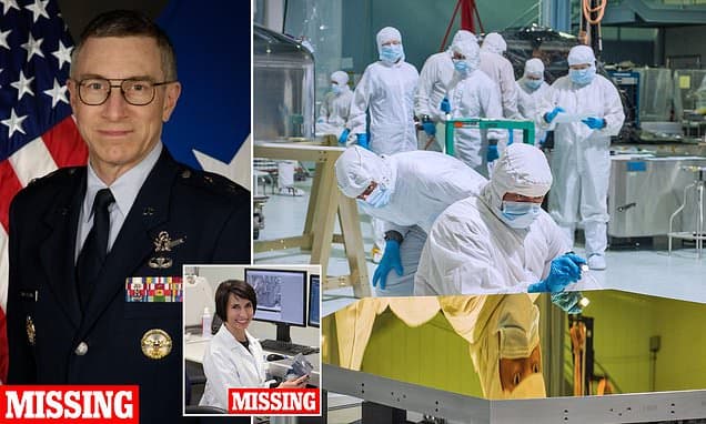 Search for 11 missing nuclear scientists escalates as top lawmakers reveal NEW 'national security' fears