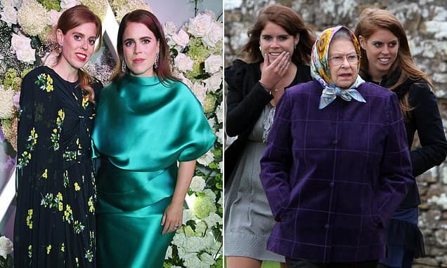 Queen's beloved grandchildren Zara, Peter, Louise and James will miss public commemorations for her 100th birthday - all because of the Beatrice and Eugenie 'problem', according to a royal expert