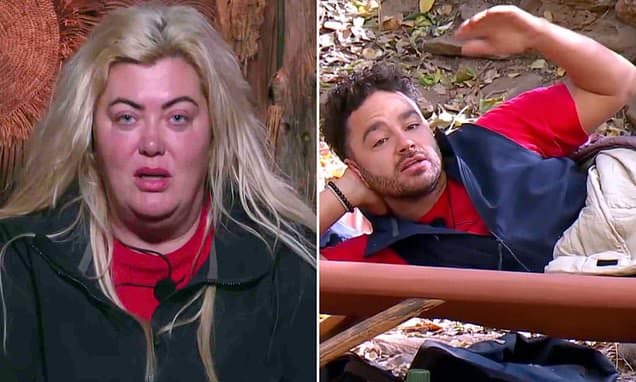 Gemma Collins addresses Adam Thomas 'bullying' row as she says she wasn't afraid to 'protect' the actor against David Haye on I'm A Celeb