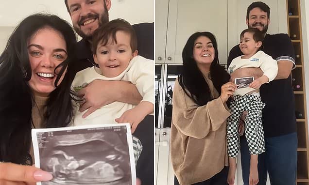 Scarlett Moffatt is pregnant! I'm A Celeb star announces she is expecting her second child with fiancé Scott Dobinson in sweet clip