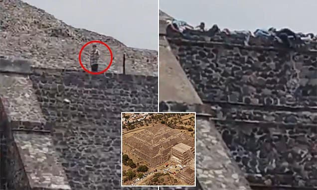 Canadian tourist killed after gunman opened fire from top of famous Mexican pyramid