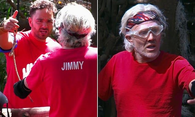 I'm A Celebrity's Adam Thomas screams at Jimmy Bullard during expletive-laden rant as their huge row is teased