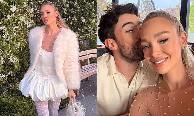 Roxy Horner, 34, underwent a £6,000 cosmetic makeover ahead of her Wiltshire wedding to Jack Whitehall