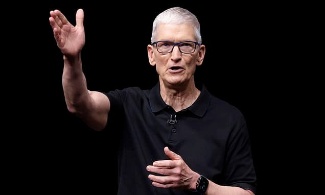 Insiders claim failed AI rollout could be to blame for Tim Cook's departure from Apple - as one says 'the AI era requires a different kind of leadership'