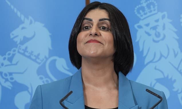 Shabana Mahmood tells 'white liberal' heckler to 'f*** right off' after being accused of 'out-reforming Reform' with her immigration policies