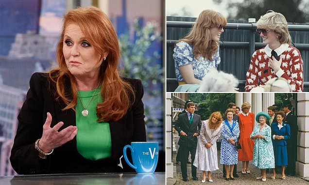 AMANDA PLATELL: Why Sarah Ferguson - with the ghost of Princess Diana at her side - is ready to sensationally blow up the Royal Family. She knows ALL their secrets...