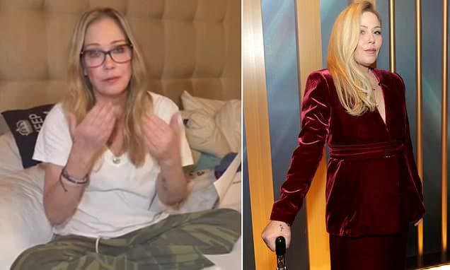 Christina Applegate, 54, breaks her silence after being hospitalised as she delivers health update amid MS battle