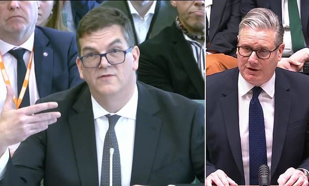 DAN HODGES: It's time for Starmer to realise the game is up. Olly Robbins has just destroyed his premiership with a smoking bazooka