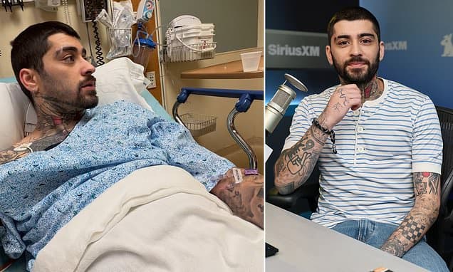 Zayn Malik recovering from mystery health scare and 'seeking treatment from top cardiologist' after hospital dash as he pulls out of a host of events to promote his new album