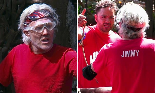 I'm A Celeb in chaos as 'bosses threaten to take back 20% of Jimmy Bullard's fee if he doesn't attend final' as Ant and Dec are forced to step in when show is suspended mid-trial during furious row with Adam Thomas