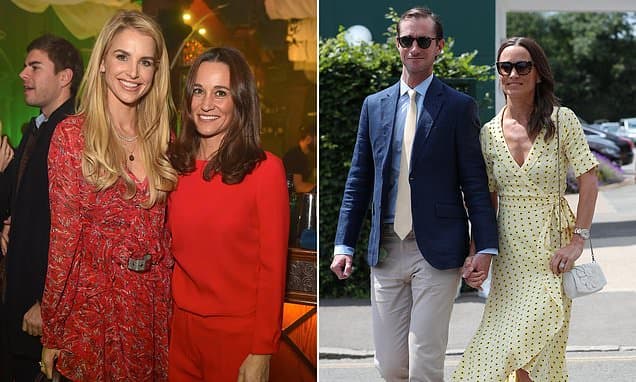 Is lady of the manor Pippa Middleton more like TV star sister-in-law Vogue Williams than she'd care to admit? How the pair really get on - after Kate's sister was branded 'nouveau riche' in neighbour war near £15million home