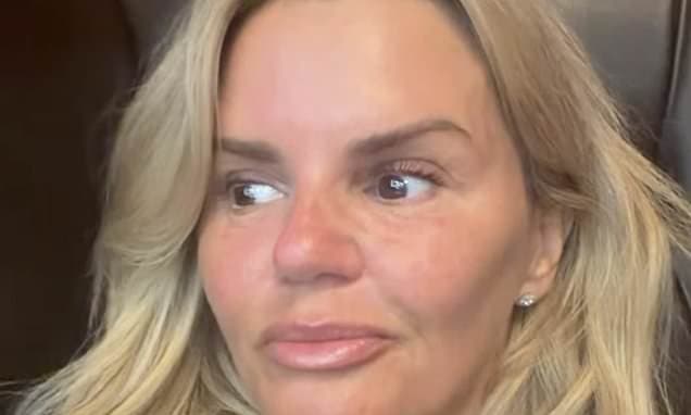 Kerry Katona, 45, says she looks and talks differently after suffering a suspected stroke while battling severe health anxiety