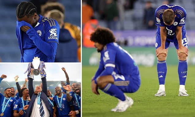 Leicester City RELEGATED to League One - 10 years after winning the Premier League