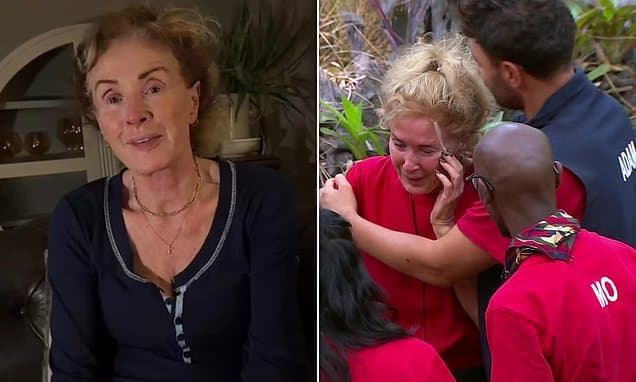 Beverley Callard, 69, breaks down in tears as she reveals she had to quit I'm A Celebrity after fainting in the Bush Telegraph: 'I didn't know I had cancer'