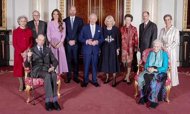 The changing faces of the Royal Family as The Firm celebrates what would have been the late Queen's 100th birthday
