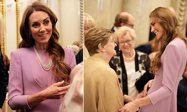 Soft-spoken Kate says she finds big royal events 'really hard' because she 'always gets told to speak louder'