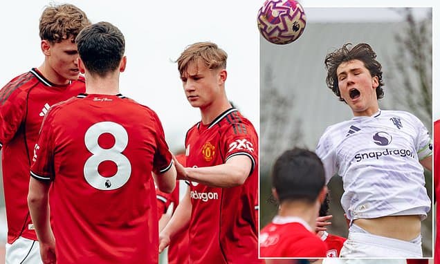 Man United's 'mini David Beckham and Harry Maguire' open up on handling social media hype, chasing down a historic Treble - and reveal the club's two 'standout' first-team mentors