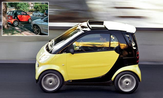 The famously tiny car making a big comeback: Smart's ForTwo - a 2000s icon for being a doddle to park - returns next year