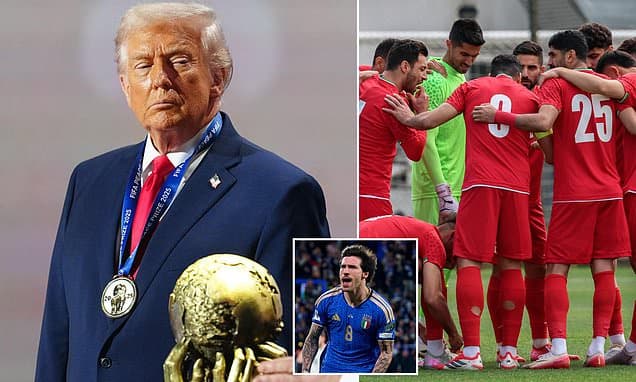 Top Trump envoy wants FIFA to kick Iran out of World Cup and replace them with Italy, shock report claims