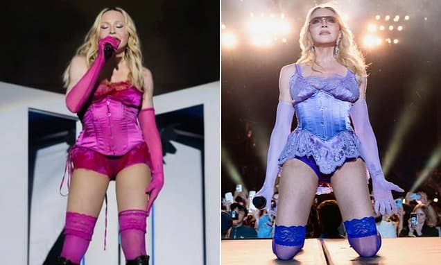 Madonna's Coachella costume may just be LOST as cops say there is 'no evidence' it was stolen