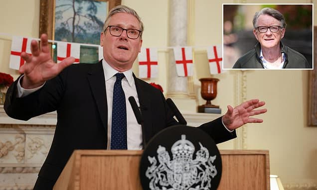 Lonely Starmer won't say his Cabinet is 'united' and fails to deny he's considered resigning as Mandelson scandal grows