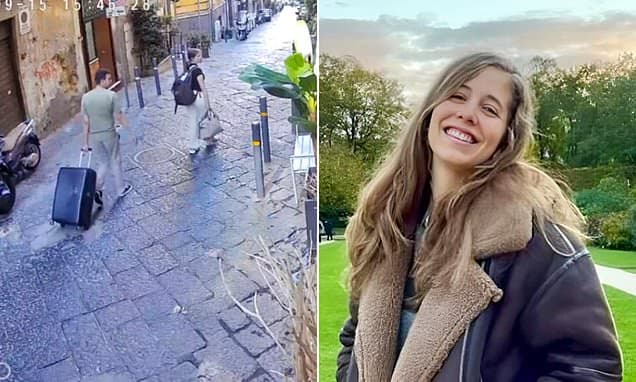 Boy accused of killing tourist by dropping a statue on her 'had a habit of throwing objects from balconies' - but parents deny fatal object belonged to them