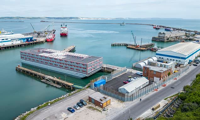 Bibby Stockholm asylum barge operator admits overcharging by £118m in 'erroneous billing' to Home Office and others