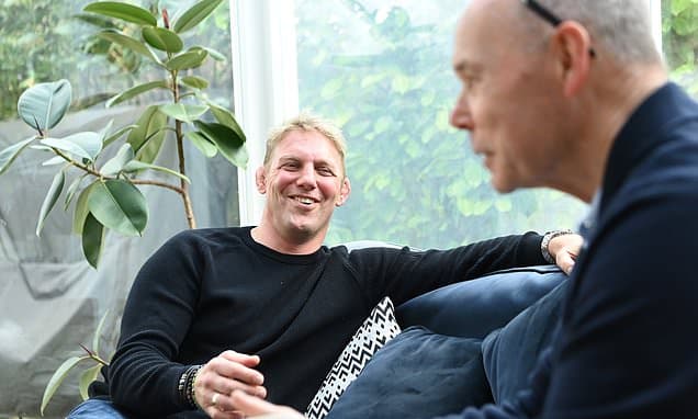 LEWIS MOODY meets SIR CLIVE WOODWARD: You're told it's the end of the world. I feel down when I think of things I'll miss with my kids - I've recorded my voice in case it goes. But I feel lucky, like I've been handed a baton by Doddie and Rob to fight MND