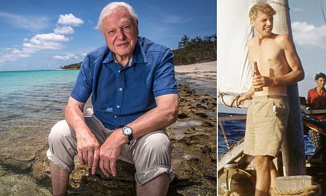 David Attenborough as you've never seen him: His wardrobe trick to remain 'camouflaged' in public and a surprising love of swearing revealed by CHRISTOPHER STEVENS as World's greatest naturalist turns 100