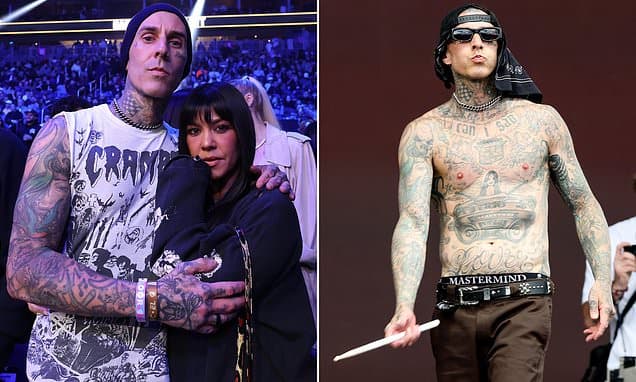 Kourtney Kardashian's husband Travis Barker to release documentary about surviving 'life-changing' airplane crash that killed four