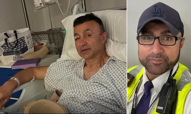 Security guard caught up in BBL influencer 'attack' is 'still in a lot of pain' after being mowed down outside Soho nightclub