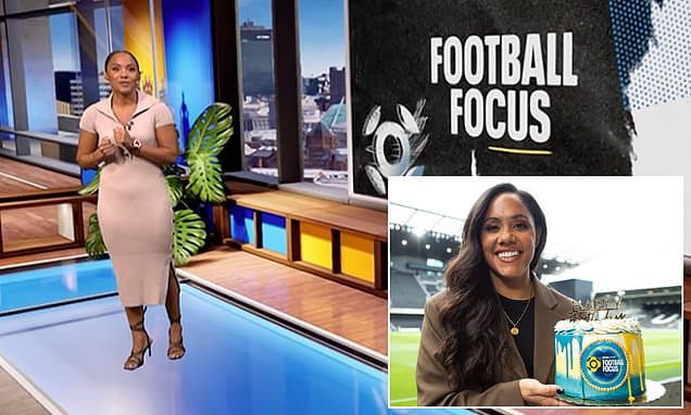 Alex Scott breaks her silence after BBC scrapped 'woke' Football Focus: Presenter reveals she was going to QUIT iconic show before Beeb pulled the plug amid huge decline in viewing figures